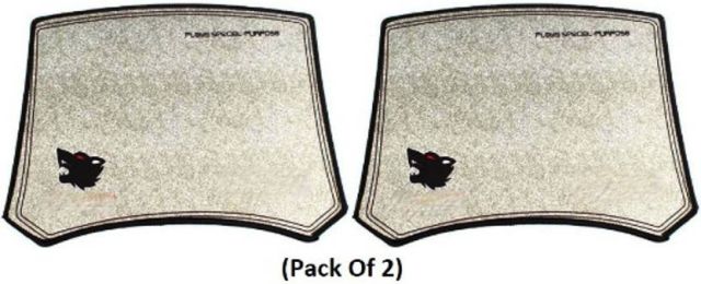 EXPERTRONICS HUNTER Precision Surface Micro Wolf Gaming Mouse Pad – Soft, Non-Slip, Ergonomic (Pack of 2, Black)